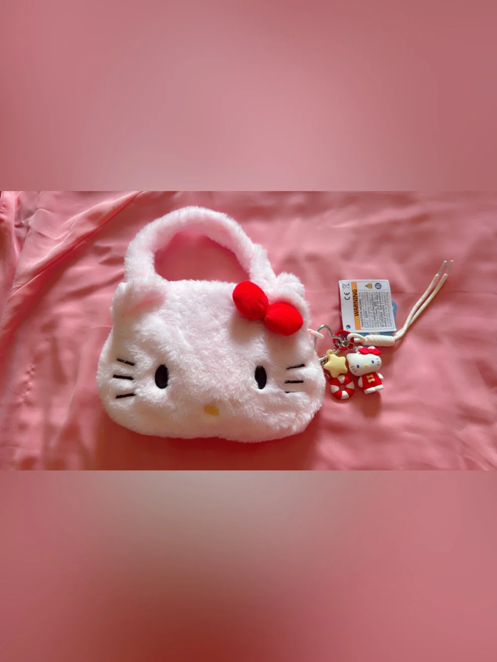 Mystery Lot + Hello Kitty Plush Bag with Sanrio/Miniso Jewelry/Accessory Lot